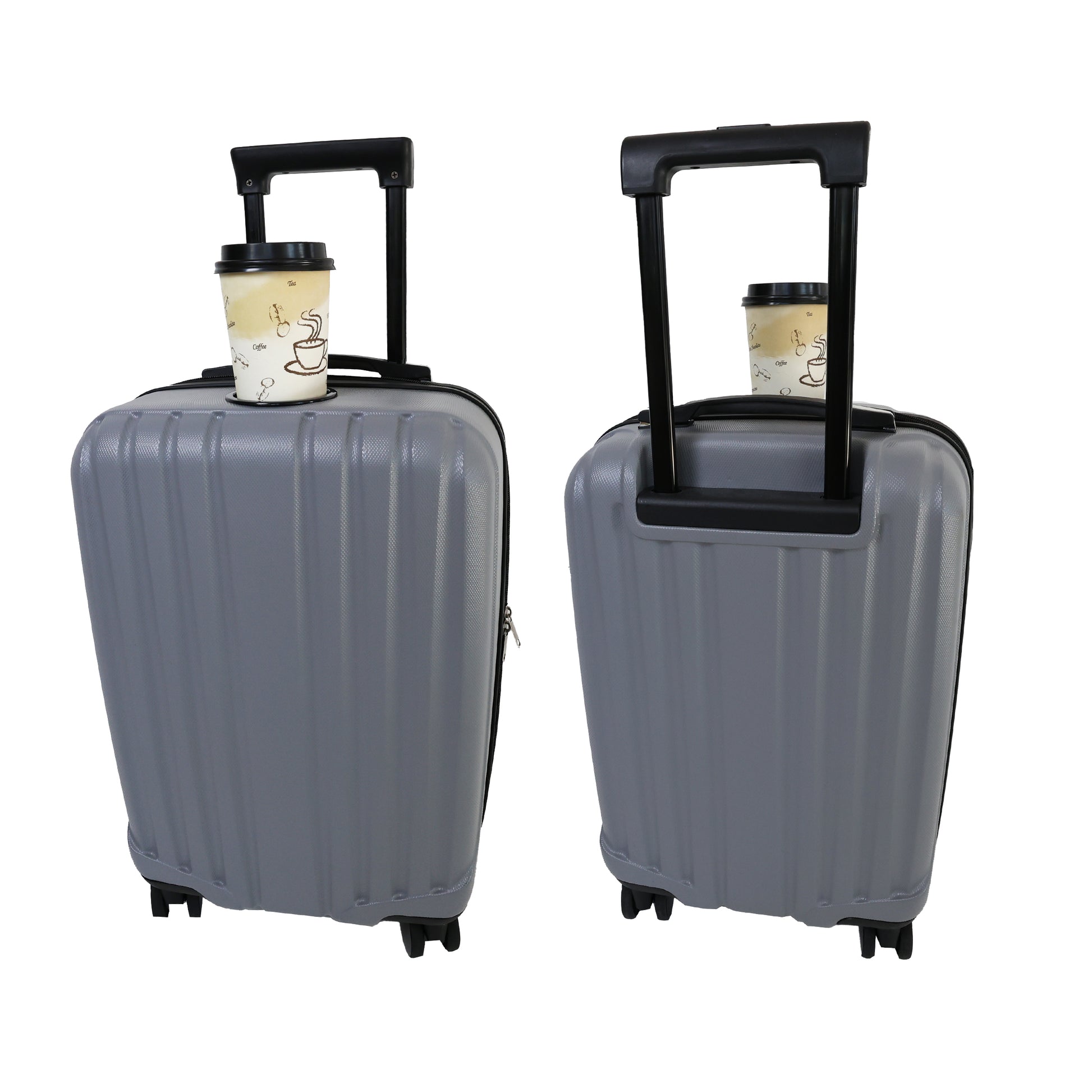 The Front and Back sides of The Beverage Pal